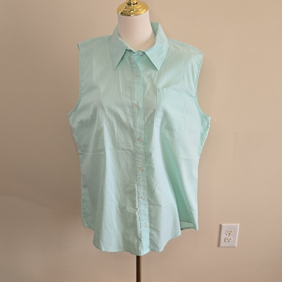 Magellan Outdoors Happy Camper Sleeveless Shirt Moisture Wicking XL Hiking - Picture 2 of 7